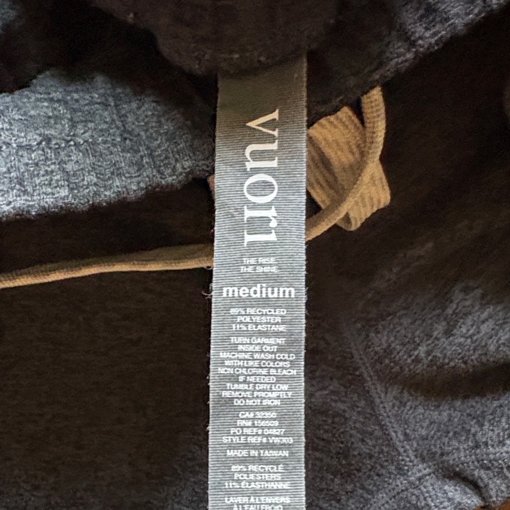 Vuori x New Belgium RARE Gray Joggers - Picture 3 of 7